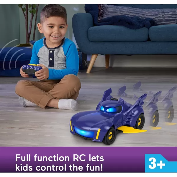 FisherPrice DC Batwheels Remote Control Car Bam The Batmobile Transforming RC with Lights Sounds amp Character Phrases for Ages 3 YearsFisherPrice DC Batwheels Remote Control Car Bam The Batmobile Transforming RC with Lights Sounds amp Character Phrases for Ages 3 Years