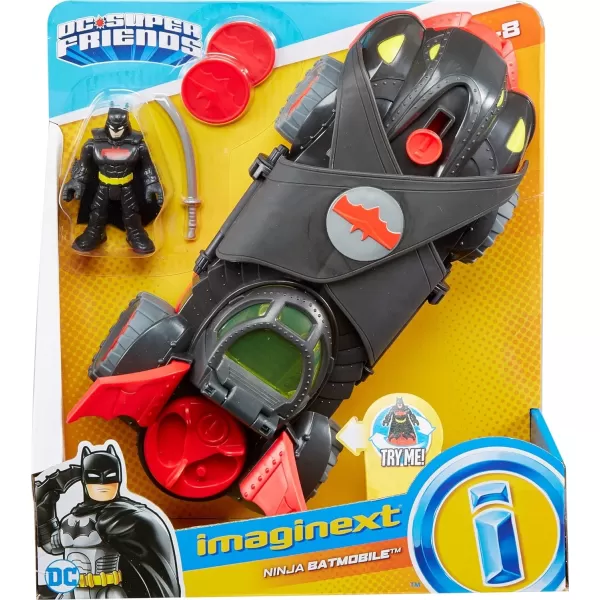 FisherPrice DC Super Friends Imaginext Batman Toy CarNinja Armor BatmobileTransforming Vehicle with Batman Figure amp Play Pieces for Preschool KidsFisherPrice DC Super Friends Imaginext Batman Toy CarNinja Armor BatmobileTransforming Vehicle with Batman Figure amp Play Pieces for Preschool Kids