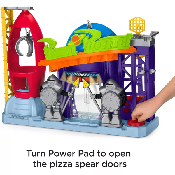 FisherPrice Imaginext  Disney Pixar Toy Story Pizza Planet playset with Buzz Lightyear figure for preschool kids ages 38 yearsFisherPrice Imaginext  Disney Pixar Toy Story Pizza Planet playset with Buzz Lightyear figure for preschool kids ages 38 years