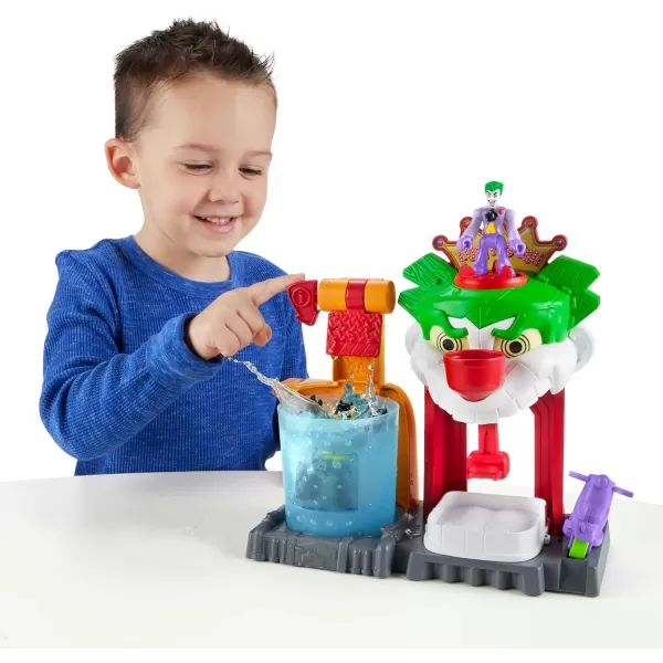 FisherPrice Imaginext DC Super Friends Batman Toy the Joker Funhouse Playset Color Changers with 2 Figures amp Accessories for Ages 3 YearsFisherPrice Imaginext DC Super Friends Batman Toy the Joker Funhouse Playset Color Changers with 2 Figures amp Accessories for Ages 3 Years