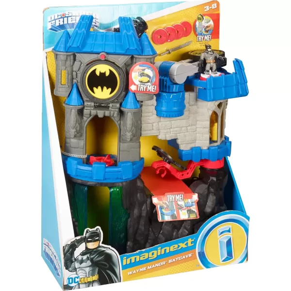 FisherPrice Imaginext DC Super Friends Batman ToyWayne Manor Batcave Playset with Batman Figure amp Accessories Amazon ExclusiveFisherPrice Imaginext DC Super Friends Batman ToyWayne Manor Batcave Playset with Batman Figure amp Accessories Amazon Exclusive