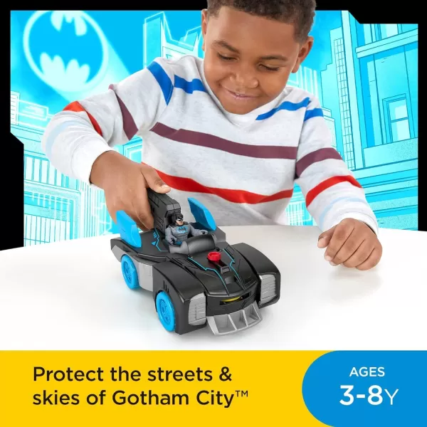 FisherPrice Imaginext DC Super Friends Batman Toys BatTech Batmobile Transforming Car with LightUp Figure for Pretend Play Ages 3 yearsFisherPrice Imaginext DC Super Friends Batman Toys BatTech Batmobile Transforming Car with LightUp Figure for Pretend Play Ages 3 years