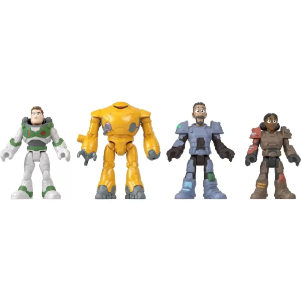 FisherPrice Imaginext Figure Set Disney and Pixar Lightyear Jr ZAP Patrol Multipack with Buzz Lightyear Toy for Preschool Kids Ages 3 YearsFisherPrice Imaginext Figure Set Disney and Pixar Lightyear Jr ZAP Patrol Multipack with Buzz Lightyear Toy for Preschool Kids Ages 3 Years