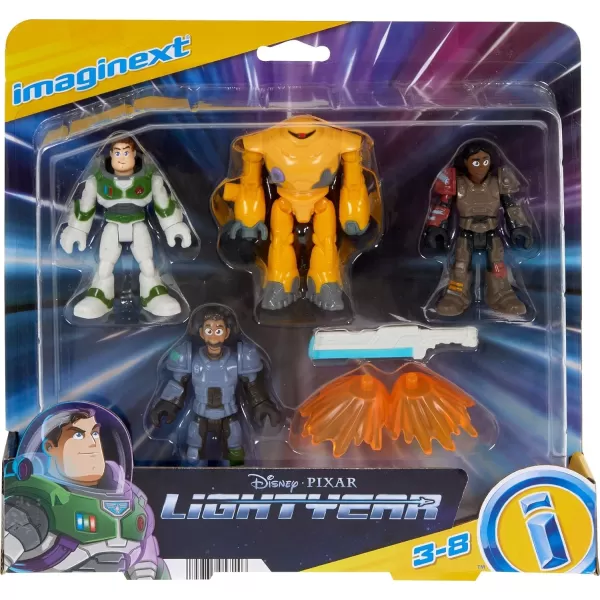 FisherPrice Imaginext Figure Set Disney and Pixar Lightyear Jr ZAP Patrol Multipack with Buzz Lightyear Toy for Preschool Kids Ages 3 YearsFisherPrice Imaginext Figure Set Disney and Pixar Lightyear Jr ZAP Patrol Multipack with Buzz Lightyear Toy for Preschool Kids Ages 3 Years