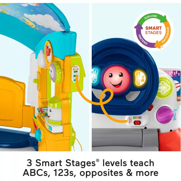 FisherPrice Laugh amp Learn 3In1 Smart Car Baby Walker amp Toddler RideOn Toy with Smart Stages Learning Content for Ages 9 MonthsBundle