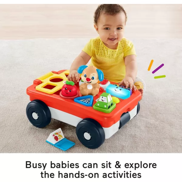 FisherPrice Laugh amp Learn Baby Activity Center Crawl Around Car Interactive Playset with Smart Stages for Infants amp Toddlers Blue Amazon ExclusiveInteractive Playset  Toy GLK15