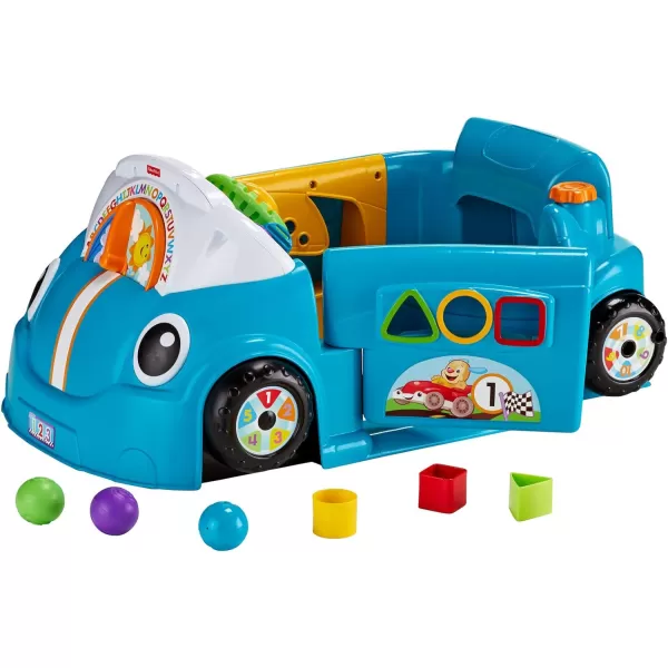 FisherPrice Laugh amp Learn Baby Activity Center Crawl Around Car Interactive Playset with Smart Stages for Infants amp Toddlers Blue Amazon ExclusiveInteractive Playset