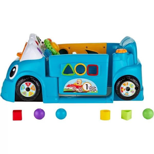 FisherPrice Laugh amp Learn Baby Activity Center Crawl Around Car Interactive Playset with Smart Stages for Infants amp Toddlers Blue Amazon ExclusiveInteractive Playset