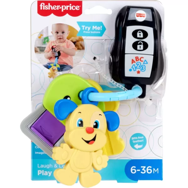 FisherPrice Laugh amp Learn Baby To Toddler Toy Play amp Go Keys With Lights amp Music For Pretend Play Ages 6 MonthsYellow Green BlackFisherPrice Laugh amp Learn Baby To Toddler Toy Play amp Go Keys With Lights amp Music For Pretend Play Ages 6 MonthsYellow Green Black