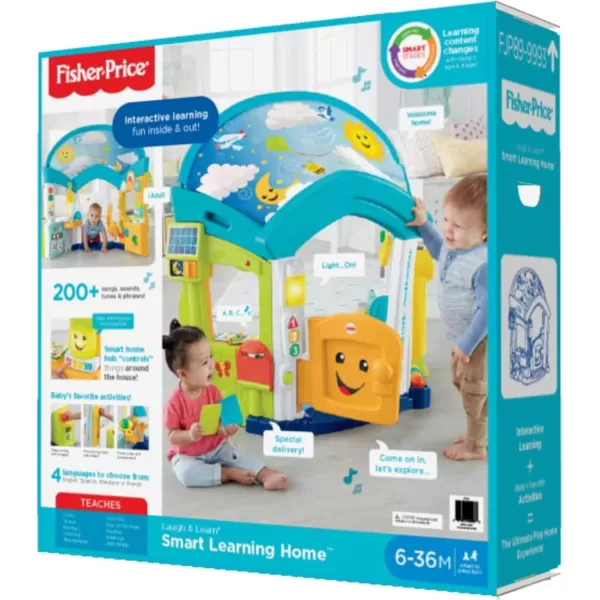 FisherPrice Laugh amp Learn Baby amp Toddler Playset Smart Learning Home Interactive Playhouse with Smart Stages Content for Ages 6 Months Amazon ExclusiveFisherPrice Laugh amp Learn Baby amp Toddler Playset Smart Learning Home Interactive Playhouse with Smart Stages Content for Ages 6 Months Amazon Exclusive