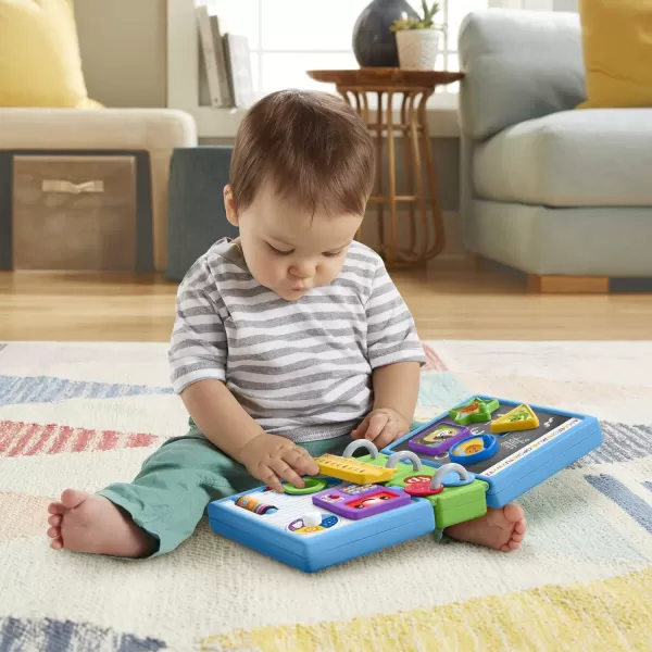 FisherPrice Laugh amp Learn Baby amp Toddler Toy 123 Schoolbook with Lights amp Smart Stages Learning Content for Ages 6 MonthsFisherPrice Laugh amp Learn Baby amp Toddler Toy 123 Schoolbook with Lights amp Smart Stages Learning Content for Ages 6 Months