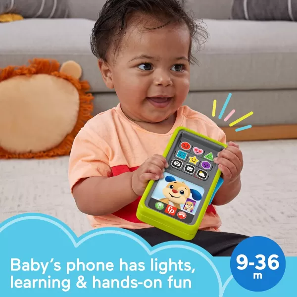 FisherPrice Laugh amp Learn Baby amp Toddler Toy 2In1 Slide To Learn Smartphone With Lights amp Music For Ages 9 MonthsFisherPrice Laugh amp Learn Baby amp Toddler Toy 2In1 Slide To Learn Smartphone With Lights amp Music For Ages 9 Months