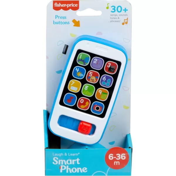 FisherPrice Laugh amp Learn Baby amp Toddler Toy Smart Phone With Educational Music amp Lights For Ages 6 Months PinkBlue