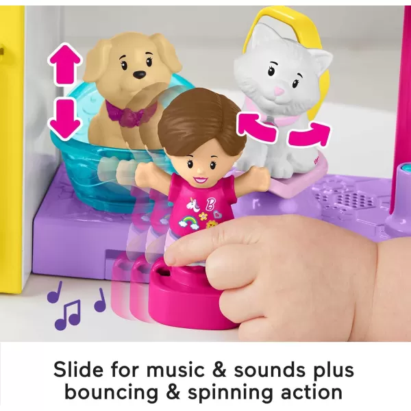 FisherPrice Little People Barbie Toddler Playset Play and Care Pet Spa with Music Sounds amp 4 Pieces for Ages 18 MonthsFisherPrice Little People Barbie Toddler Playset Play and Care Pet Spa with Music Sounds amp 4 Pieces for Ages 18 Months