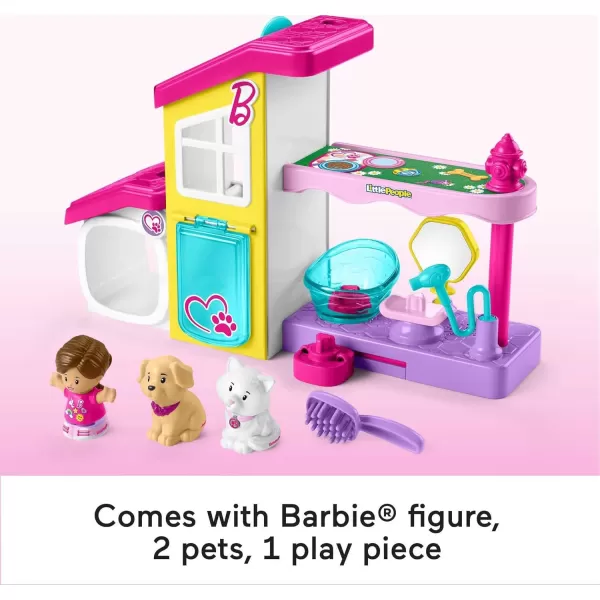 FisherPrice Little People Barbie Toddler Playset Play and Care Pet Spa with Music Sounds amp 4 Pieces for Ages 18 MonthsFisherPrice Little People Barbie Toddler Playset Play and Care Pet Spa with Music Sounds amp 4 Pieces for Ages 18 Months