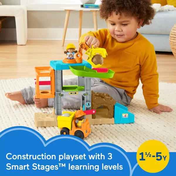 FisherPrice Little People Toddler Learning Toy Load Up N Learn Construction Site Playset With Dump Truck For Ages 18 MonthsFisherPrice Little People Toddler Learning Toy Load Up N Learn Construction Site Playset With Dump Truck For Ages 18 Months