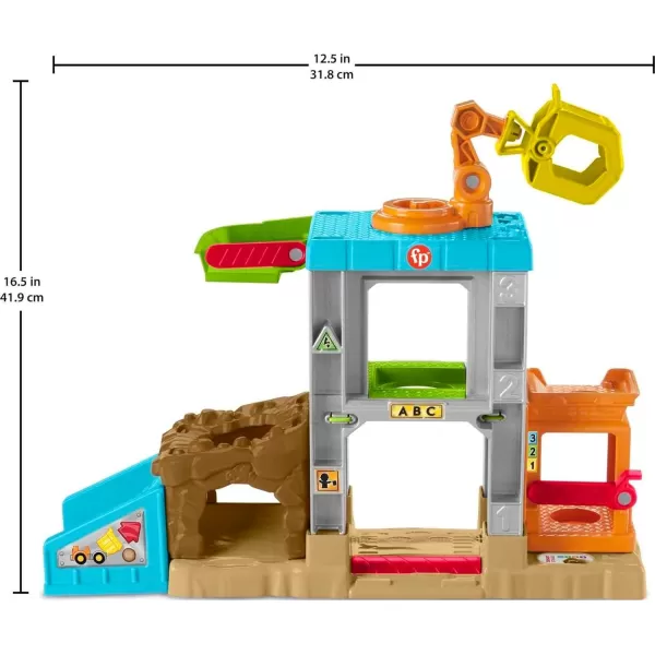 FisherPrice Little People Toddler Learning Toy Load Up N Learn Construction Site Playset With Dump Truck For Ages 18 MonthsFisherPrice Little People Toddler Learning Toy Load Up N Learn Construction Site Playset With Dump Truck For Ages 18 Months