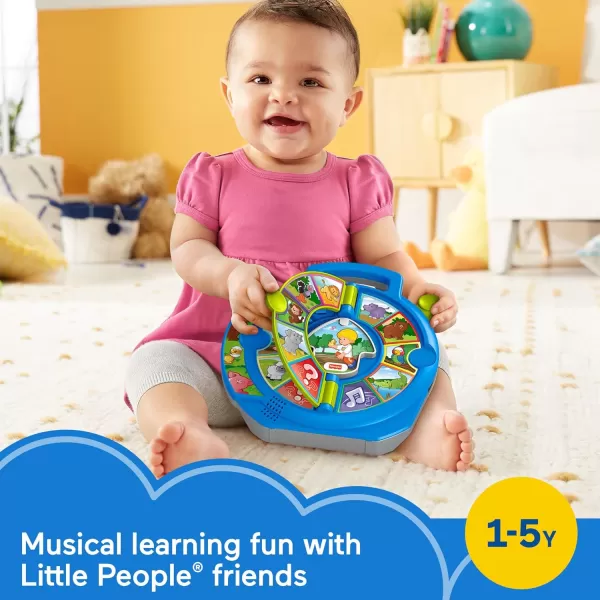 FisherPrice Little People Toddler Learning Toy World of Animals See N Say with Music and Sounds for Ages 18 MonthsFisherPrice Little People Toddler Learning Toy World of Animals See N Say with Music and Sounds for Ages 18 Months