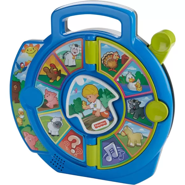 FisherPrice Little People Toddler Learning Toy World of Animals See N Say with Music and Sounds for Ages 18 MonthsFisherPrice Little People Toddler Learning Toy World of Animals See N Say with Music and Sounds for Ages 18 Months