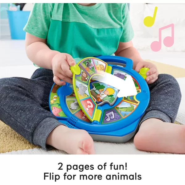 FisherPrice Little People Toddler Learning Toy World of Animals See N Say with Music and Sounds for Ages 18 MonthsFisherPrice Little People Toddler Learning Toy World of Animals See N Say with Music and Sounds for Ages 18 Months