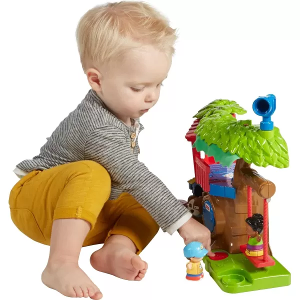 FisherPrice Little People Toddler Musical Toy Swing amp Share Treehouse Playset with 3 Figures for Pretend Play Ages 1 Years Amazon ExclusiveFisherPrice Little People Toddler Musical Toy Swing amp Share Treehouse Playset with 3 Figures for Pretend Play Ages 1 Years Amazon Exclusive