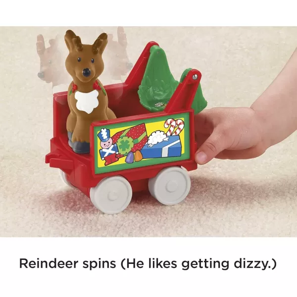 FisherPrice Little People Toddler Toy Musical Christmas Train with Santa Elf amp Reindeer Figures For Ages 1 YearsFisherPrice Little People Toddler Toy Musical Christmas Train with Santa Elf amp Reindeer Figures For Ages 1 Years