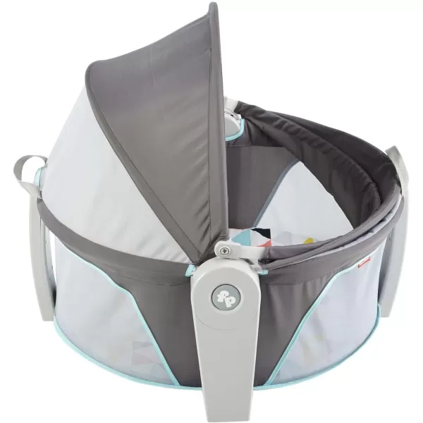 FisherPrice OnTheGo Baby Dome Gray and WhiteFisherPrice OnTheGo Baby Dome Gray and White