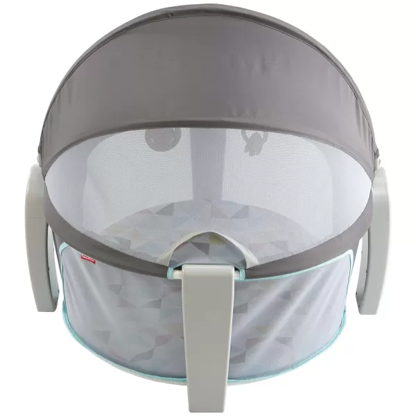 FisherPrice OnTheGo Baby Dome Gray and WhiteFisherPrice OnTheGo Baby Dome Gray and White