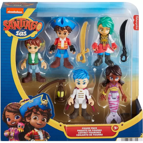 FisherPrice Santiago of the Seas Pirate Toys Figure Pack with 5 Characters amp Accessories for Preschool Play Ages 3 years Amazon ExclusiveFisherPrice Santiago of the Seas Pirate Toys Figure Pack with 5 Characters amp Accessories for Preschool Play Ages 3 years Amazon Exclusive