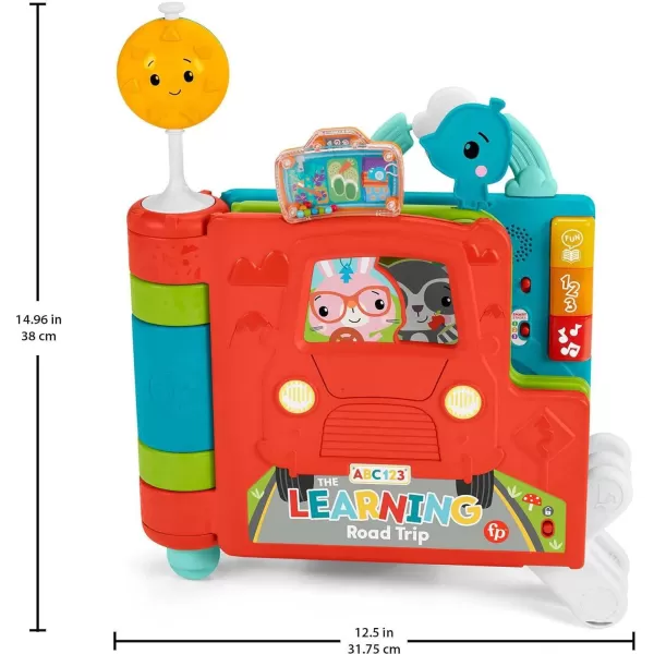 FisherPrice SittoStand Giant Activity Book Electronic Learning Toy and Activity Center for Infants and Toddlers Ages 6 Months to 3 YearsSIOCFFP