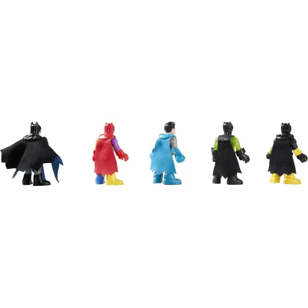 Imaginext DC Super Friends Batman Toys 80Th Anniversary Collection Set with 5 Batman Figures for Adults and FansImaginext DC Super Friends Batman Toys 80Th Anniversary Collection Set with 5 Batman Figures for Adults and Fans