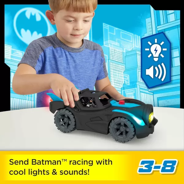 Imaginext DC Super Friends Batman Toys Lights amp Sounds Batmobile with Batman Figure for Pretend Play Ages 3 Years Amazon ExclusiveImaginext DC Super Friends Batman Toys Lights amp Sounds Batmobile with Batman Figure for Pretend Play Ages 3 Years Amazon Exclusive