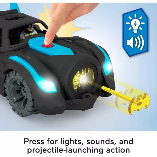 Imaginext DC Super Friends Batman Toys Lights amp Sounds Batmobile with Batman Figure for Pretend Play Ages 3 Years Amazon ExclusiveImaginext DC Super Friends Batman Toys Lights amp Sounds Batmobile with Batman Figure for Pretend Play Ages 3 Years Amazon Exclusive