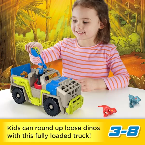 Imaginext Jurassic World Dinosaur Toys Track amp Transport Dino Truck Vehicle amp Figure Set for Preschool Kids Ages 3 YearsImaginext Jurassic World Dinosaur Toys Track amp Transport Dino Truck Vehicle amp Figure Set for Preschool Kids Ages 3 Years