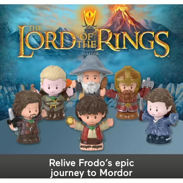 Little People Collector Lord of the Rings Special Edition Figure Set with 6 Characters in a Display Gift Package for Adults amp Fans Amazon ExclusiveLittle People Collector Lord of the Rings Special Edition Figure Set with 6 Characters in a Display Gift Package for Adults amp Fans Amazon Exclusive