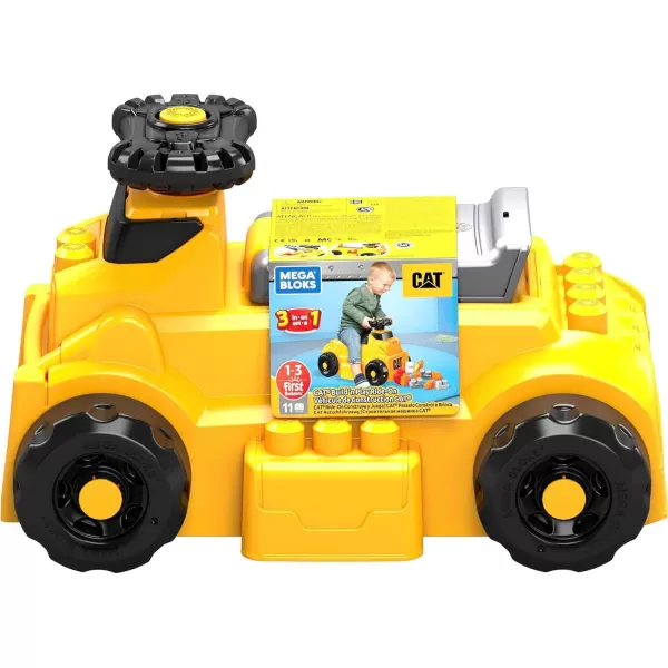 MEGA BLOKS Cat FisherPrice Toddler Blocks Building Toy Large Dump Truck with 11 Pieces and Storage Yellow Gift Ideas for KidsMEGA BLOKS Cat FisherPrice Toddler Blocks Building Toy Large Dump Truck with 11 Pieces and Storage Yellow Gift Ideas for Kids