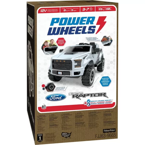 Power Wheels Ford F150 Raptor RideOn VehiclePower Wheels Ford F150 Raptor RideOn Vehicle