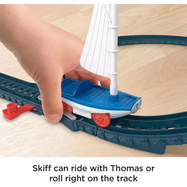 Thomas amp Friends Motorized Toy Train Set Bridge Lift Thomas amp Skiff With Track amp PushAlong Boat For Preschool Kids Ages 3 YearsThomas amp Friends Motorized Toy Train Set Bridge Lift Thomas amp Skiff With Track amp PushAlong Boat For Preschool Kids Ages 3 Years