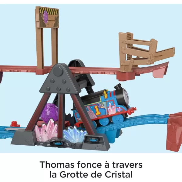 Thomas amp Friends Motorized Toy Train Set Crystal Caves Adventure with Thomas Tipping Bridge amp 8 Ft of Track for Kids Ages 3 YearsThomas amp Friends Motorized Toy Train Set Crystal Caves Adventure with Thomas Tipping Bridge amp 8 Ft of Track for Kids Ages 3 Years