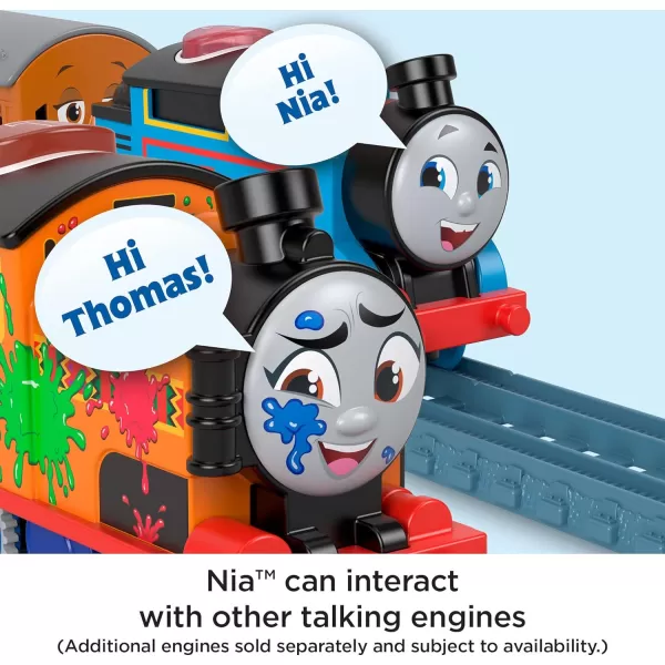 Thomas amp Friends Motorized Toy Train Talking Kana Engine with Sounds amp Phrases Plus Cargo for Preschool Kids Ages 3 YearsStandard Nia