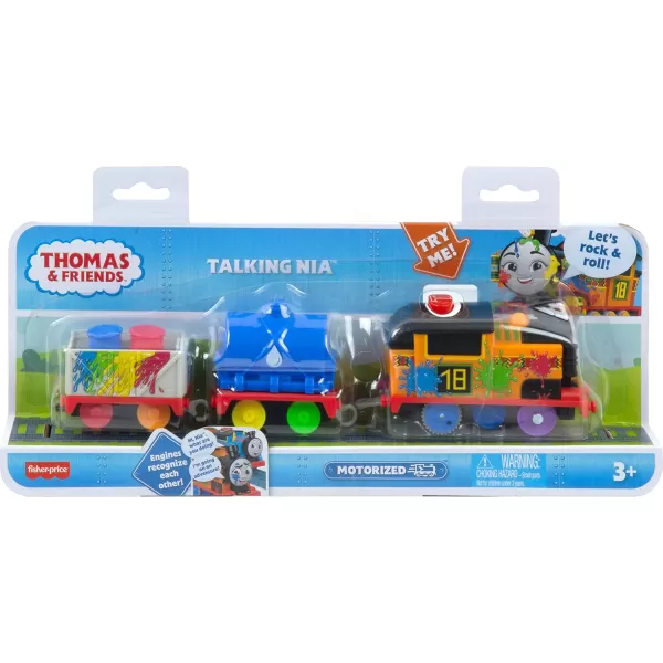 Thomas amp Friends Motorized Toy Train Talking Kana Engine with Sounds amp Phrases Plus Cargo for Preschool Kids Ages 3 YearsStandard Nia