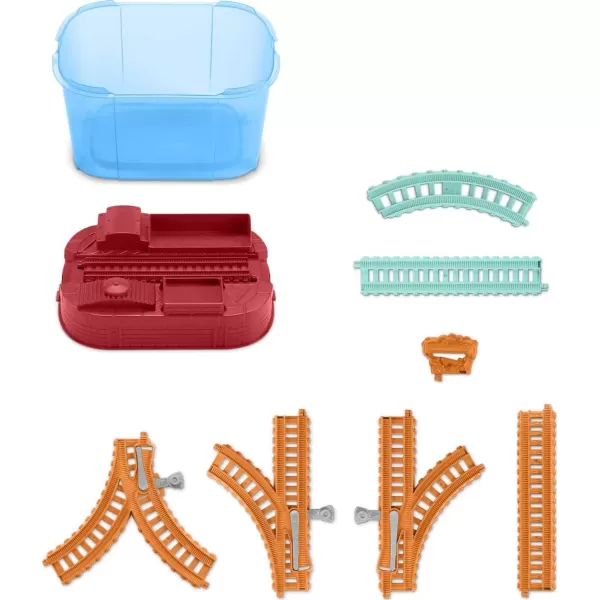 Thomas amp Friends Toy Train Tracks Set Connect amp Build Bucket 34Piece Expansion Pack for Diecast amp Motorized Trains Age 3 YearsBuilder Bucket