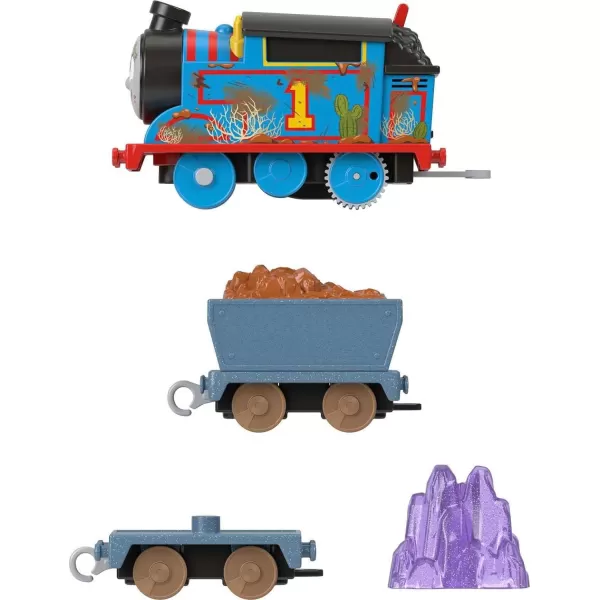 Thomas amp Friends Toy Train Wobble Cargo Thomas Motorized Engine with 2 Cargo Cars for Preschool Railway PlayThomas  Crystal Caves