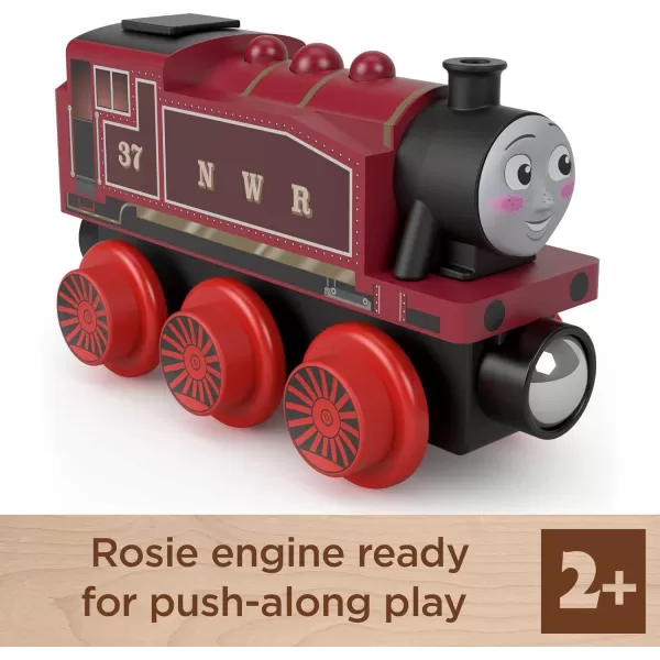 Thomas amp Friends Wooden Railway Toy Train Percy PushAlong Wood Engine For Toddlers amp Preschool Kids Ages 2 YearsWood Vehicle Rosie