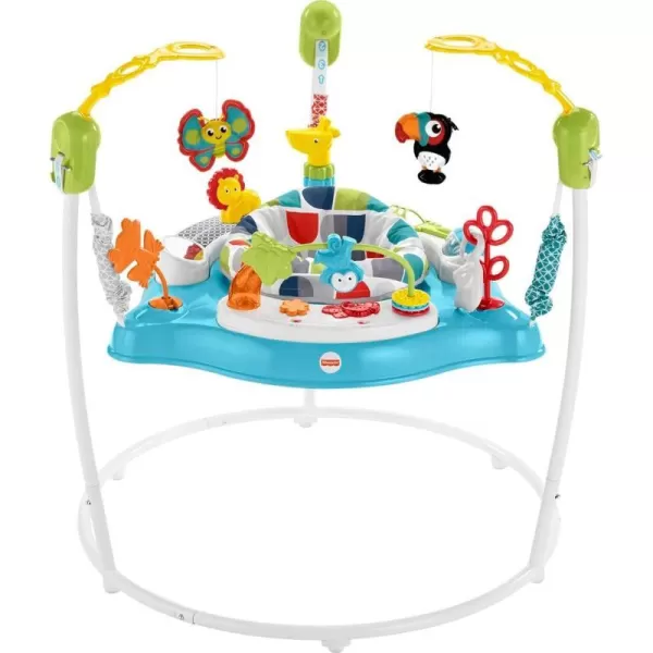 FisherPrice Baby Bouncer Color Climbers Jumperoo Activity Center with Music Lights amp Developmental Toys Amazon ExclusiveColor Climbers Jumperoo