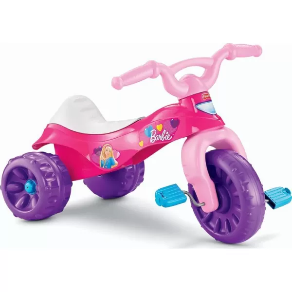 FisherPrice Barbie Toddler Tricycle Tough Trike Bike with Handlebar Grips and Storage for Preschool Kids Amazon Exclusive PinkBarbie