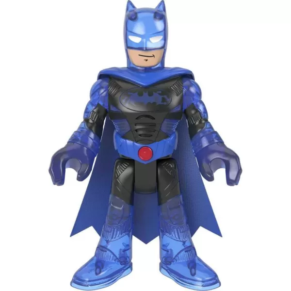 FisherPrice DC Super Friends Imaginext Deluxe BatTech Batman XL10Inch Poseable Figure with LightsSounds and Character PhrasesFisherPrice DC Super Friends Imaginext Deluxe BatTech Batman XL10Inch Poseable Figure with LightsSounds and Character Phrases