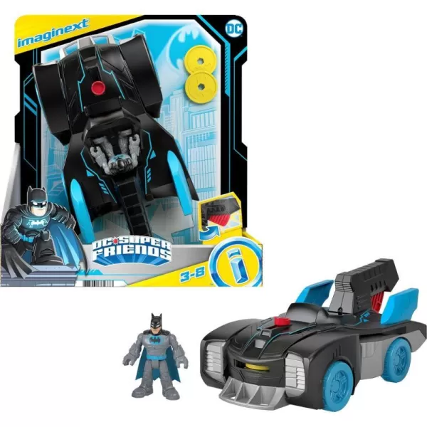 FisherPrice Imaginext DC Super Friends Batman Toys BatTech Batmobile Transforming Car with LightUp Figure for Pretend Play Ages 3 yearsFisherPrice Imaginext DC Super Friends Batman Toys BatTech Batmobile Transforming Car with LightUp Figure for Pretend Play Ages 3 years