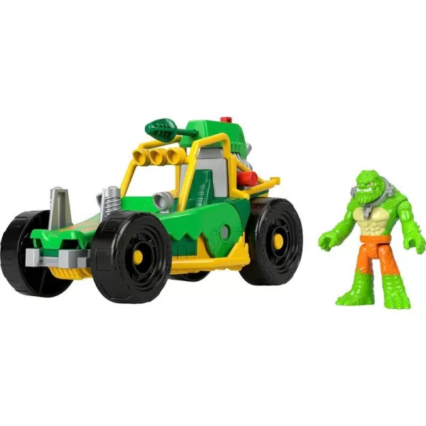 FisherPrice Imaginext DC Super Friends Killer Croc Figure amp Buggy Toy Car with Projectile Launcher for Preschool Pretend Play Ages 3 YearsFisherPrice Imaginext DC Super Friends Killer Croc Figure amp Buggy Toy Car with Projectile Launcher for Preschool Pretend Play Ages 3 Years