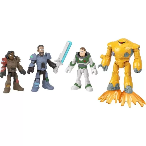 FisherPrice Imaginext Figure Set Disney and Pixar Lightyear Jr ZAP Patrol Multipack with Buzz Lightyear Toy for Preschool Kids Ages 3 YearsFisherPrice Imaginext Figure Set Disney and Pixar Lightyear Jr ZAP Patrol Multipack with Buzz Lightyear Toy for Preschool Kids Ages 3 Years